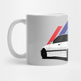 Bmw E36 M3 White Mug